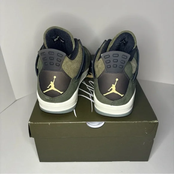 Jordan 4 SE Retro Low Craft “Olive” Men 11.5